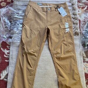 $109! NWT Men's Stio Coburn Pants - Chipmunk Tan - 30R